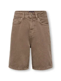 Clearance OSJFADE Mellemhøj talje Loose fit Shorts Børn Tøj·Shorts