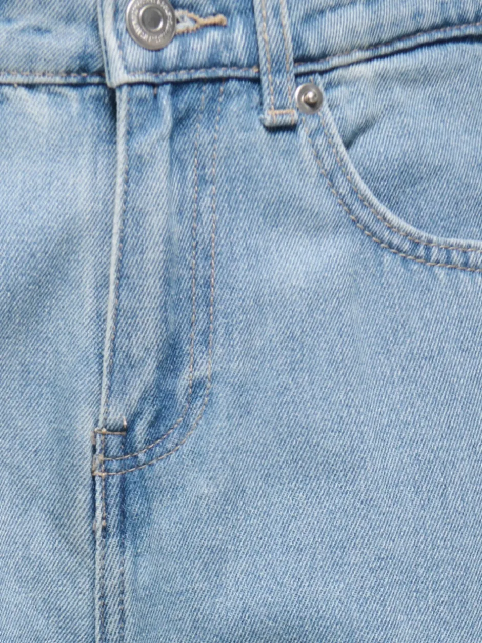 Clearance OSJFADE Mid rise Loose fit Jeans Børn Tøj·Denim|Tøj·Jeans