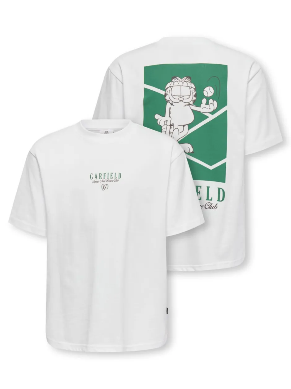 Online OSJGARFIELD T-shirt Børn Tøj·T-Shirts