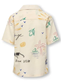 Best OSJLUKE Hawaiiskjorte Børn Tøj·Skjorter