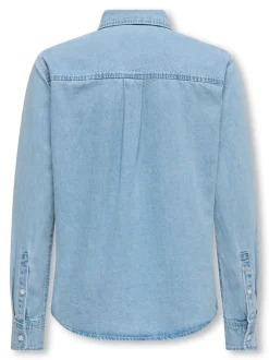 Discount OSJORSON Denim-skjorte Børn Tøj·Skjorter