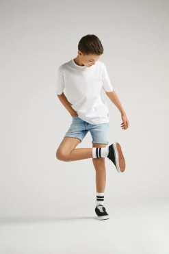 Sale OSJPLY Mid rise Regular fit Shorts Børn Tøj·Shorts|Tøj·Denim
