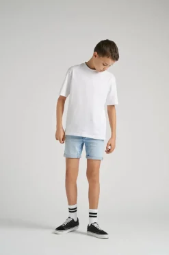 Sale OSJPLY Mid rise Regular fit Shorts Børn Tøj·Shorts|Tøj·Denim