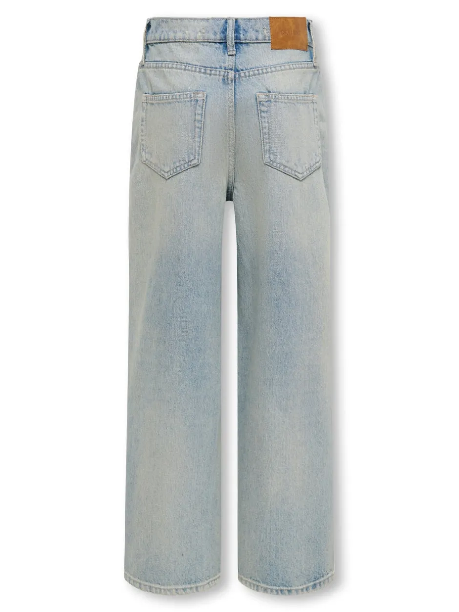 Hot OSJREMI Mid rise Loose fit Jeans Børn Tøj·Denim|Tøj·Jeans