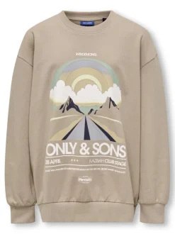 New OSJROAD Sweatshirt Børn Tøj·Sweatshirts