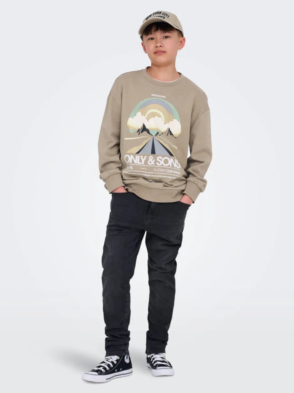 New OSJROAD Sweatshirt Børn Tøj·Sweatshirts