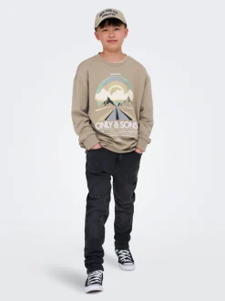 New OSJROAD Sweatshirt Børn Tøj·Sweatshirts