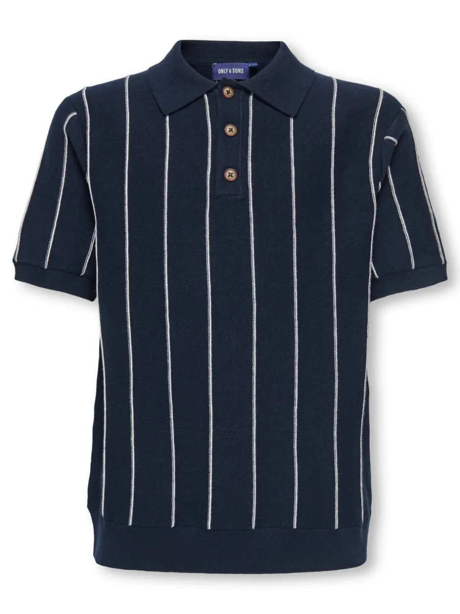 Clearance OSJSAIM Strikket poloshirt Børn Tøj·Strik & Cardigans