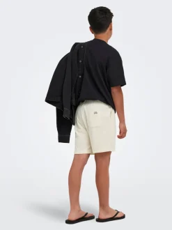 Clearance OSJTELLAS Mellemhøj talje Regular fit Shorts Børn Tøj·Shorts