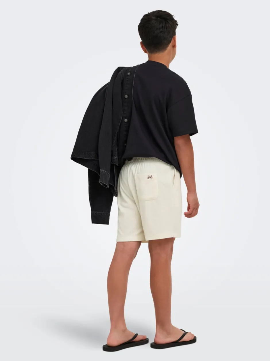 Clearance OSJTELLAS Mellemhøj talje Regular fit Shorts Børn Tøj·Shorts