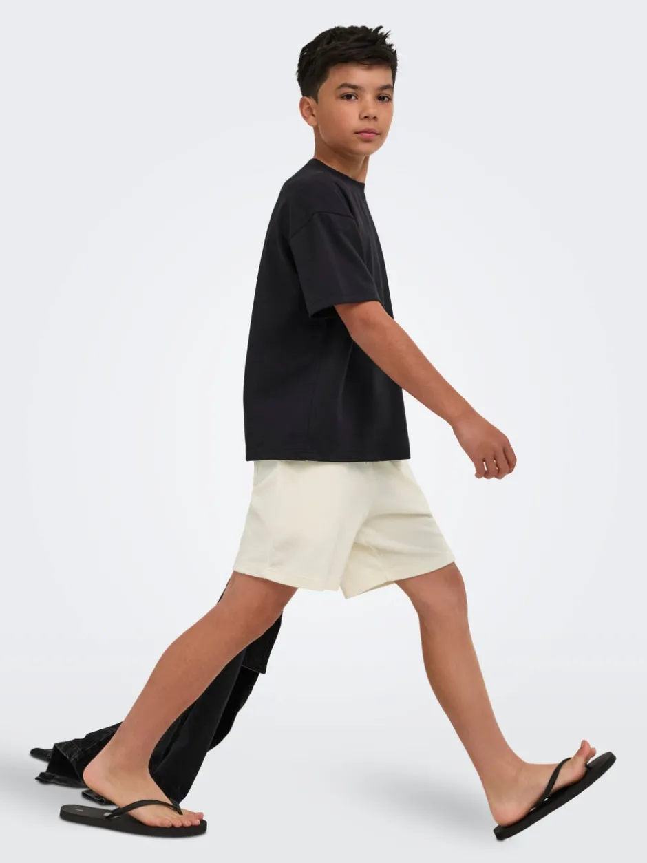 Clearance OSJTELLAS Mellemhøj talje Regular fit Shorts Børn Tøj·Shorts
