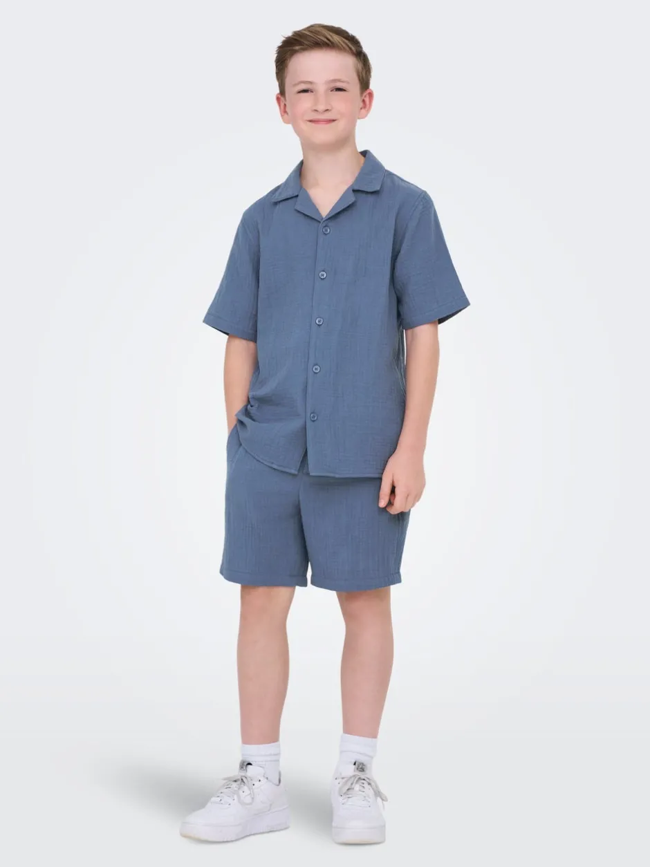 New OSJTEL-PAS Mid rise Regular fit Shorts Børn Tøj·Shorts