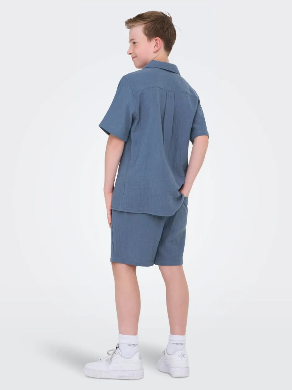 New OSJTEL-PAS Mid rise Regular fit Shorts Børn Tøj·Shorts