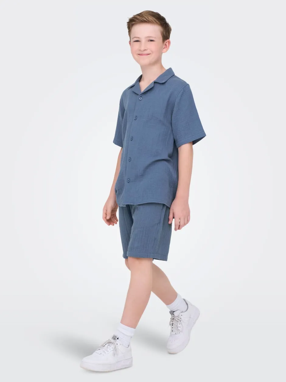 New OSJTEL-PAS Mid rise Regular fit Shorts Børn Tøj·Shorts