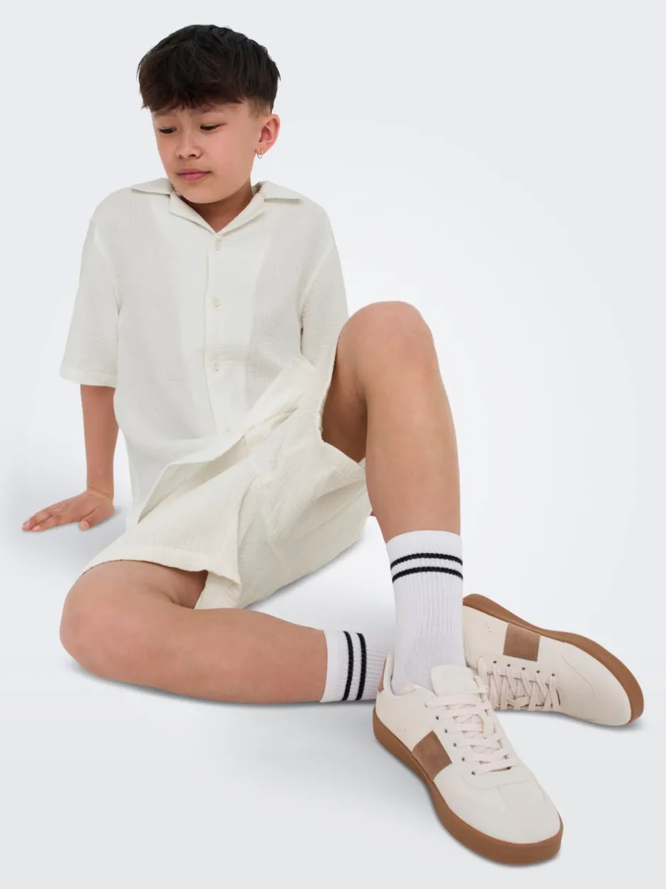 Outlet OSJTEL-PAS Mid rise Regular fit Shorts Børn Tøj·Shorts