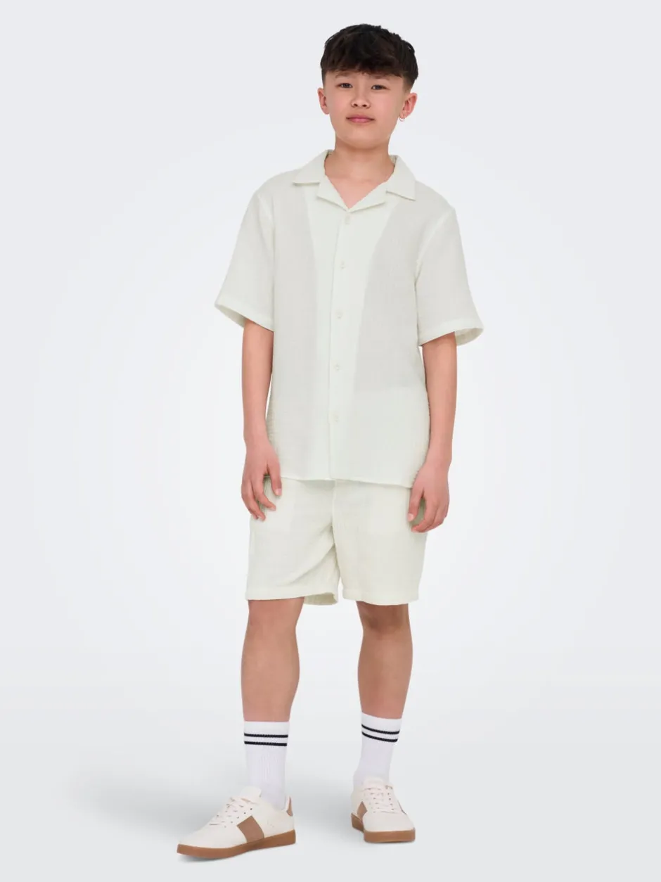 Outlet OSJTEL-PAS Mid rise Regular fit Shorts Børn Tøj·Shorts