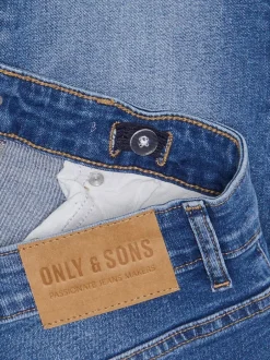 Clearance OSJYOKE Mid rise Tapered fit Jeans Børn Tøj·Denim|Tøj·Jeans
