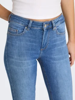 Discount UONLBLUSH Mellemhøj talje Skinny fit Jeans Dame Jeans|Jeans