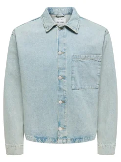 Best ONSSPRICK Denimjakke Denimjakker|Jakker Og Frakker